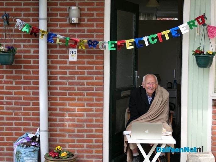 Opa Jan Boesjes 90 jaar - Foto: Ingezonden foto