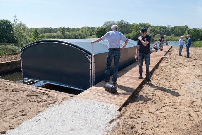 Vechtzomp weer terug naar Dalfsen - Foto: Geert Bistervels