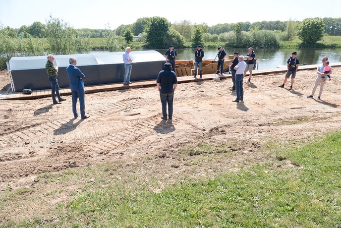 Vechtzomp weer terug naar Dalfsen - Foto: Geert Bistervels
