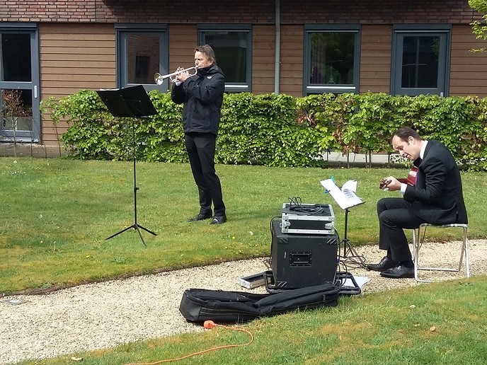Concert voor trompet en gitaar