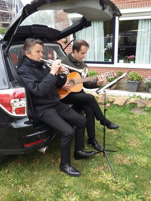 Concert voor trompet en gitaar