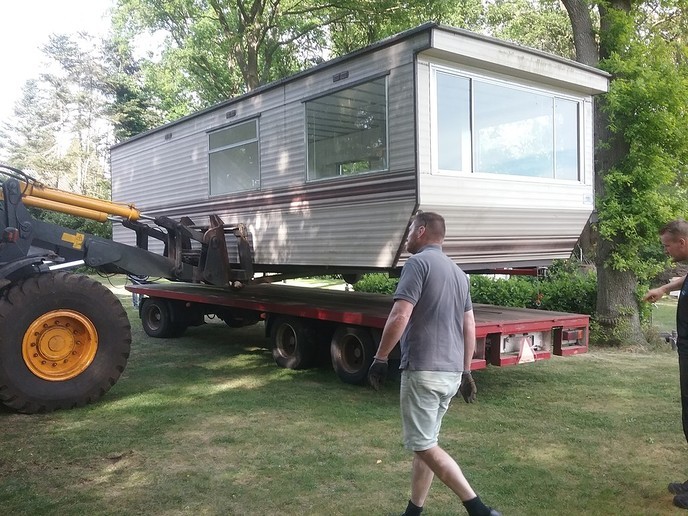 Camping de Stuwe is flink aan het opfrissen - Foto: Ingezonden foto