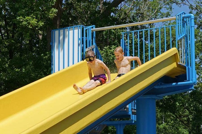 Recreatiezwemmen in zwembad Gerner - Foto: Paul Scholten