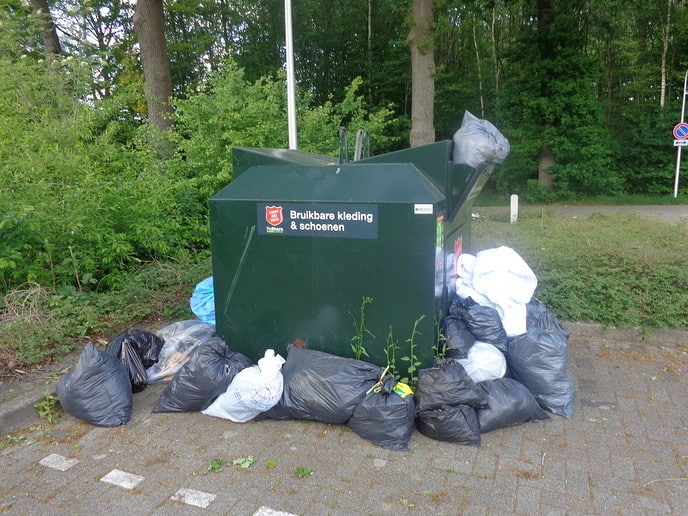Opruimen oké, maar dan wel netjes - Foto: Ingezonden foto
