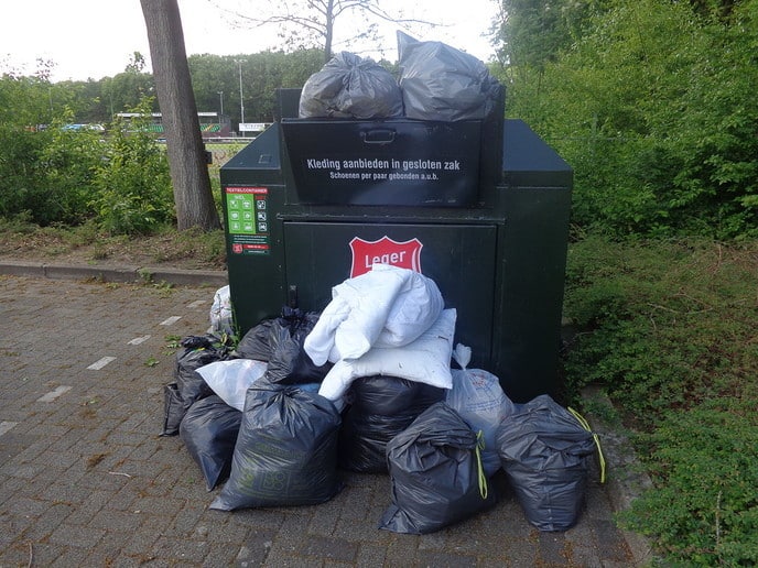 Opruimen oké, maar dan wel netjes - Foto: Ingezonden foto