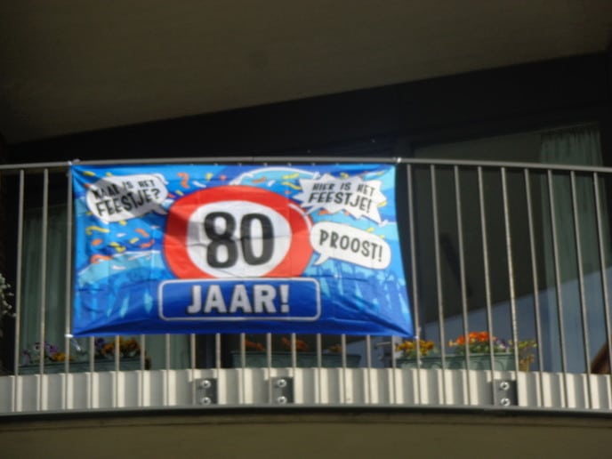 Tachtig, prachtig! - Foto: Ingezonden foto