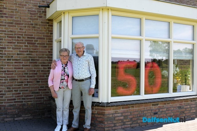 Gerard en Jo Diepman 50 jaar getrouwd - Foto: Johan Bokma