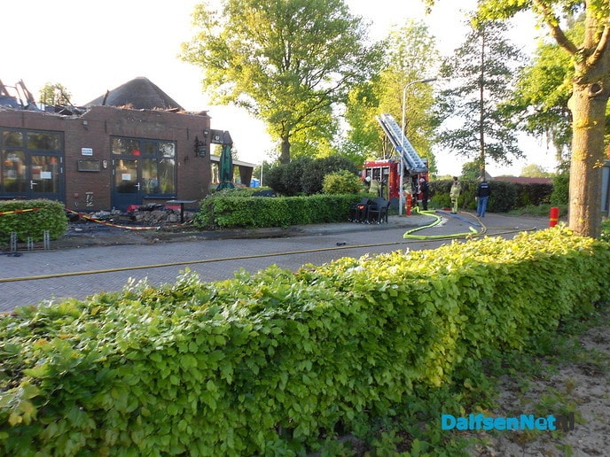 Cafe d’Olde Wettering afgebrand