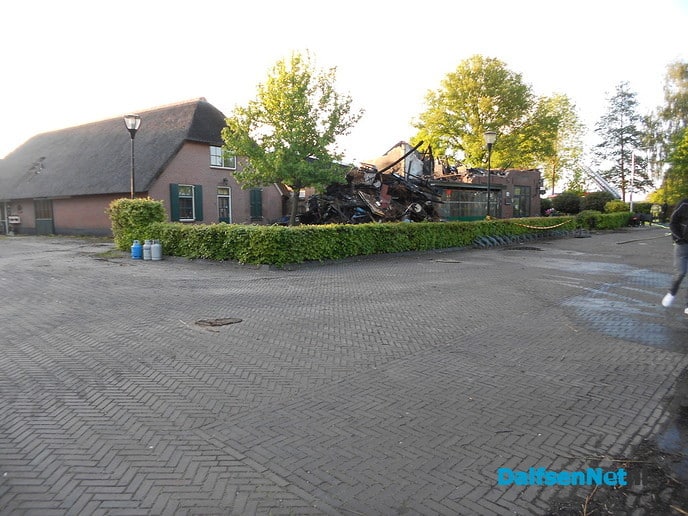 Cafe d’Olde Wettering afgebrand
