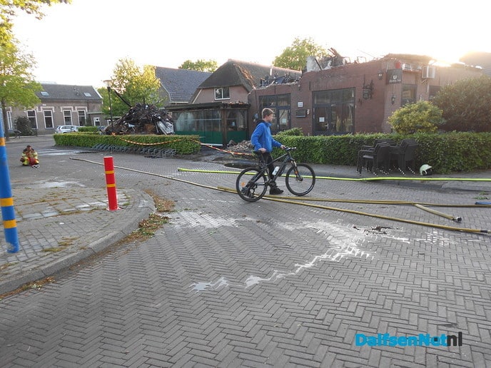 Cafe d’Olde Wettering afgebrand