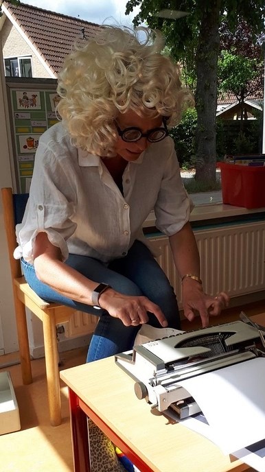 Verslagje over de typemachine - Foto: Eigen geleverde foto