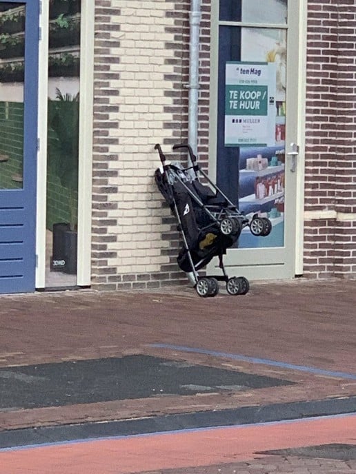 Buggy Burgemeester van Bruggenplein - Foto: Ingezonden foto