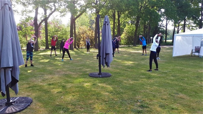 Buiten trainen - Foto: Eigen geleverde foto