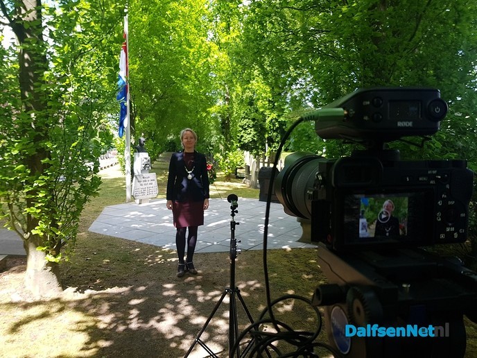 Herdenking in Dalfsen opgenomen - Foto: Ingezonden foto
