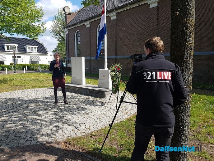 Herdenking in Dalfsen opgenomen - Foto: Ingezonden foto