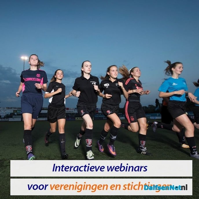 Gratis webinars voor verenigingen en stichtingen - Foto: Ingezonden foto