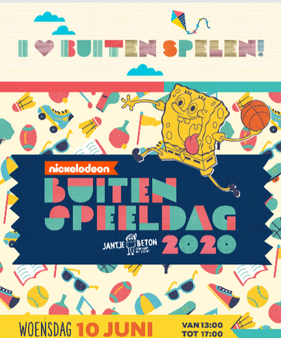 Op 10 juni is het Buitenspeeldag