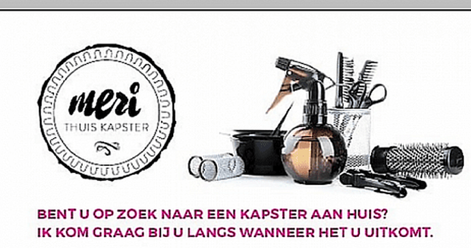 Ook de thuiskapster volop bezig