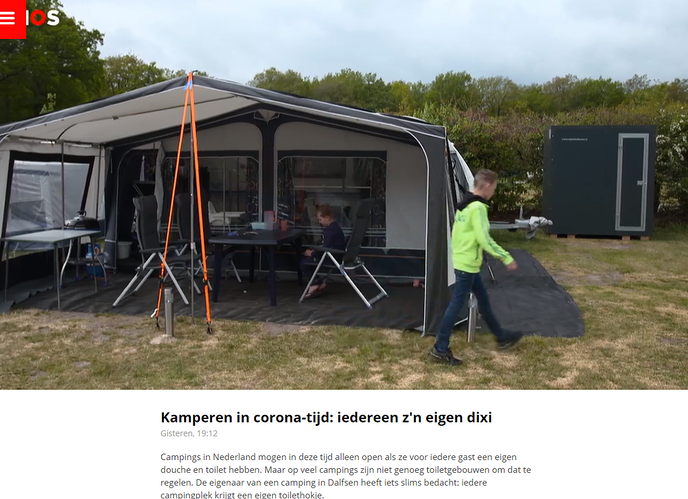 Het jeugdjournaal had het er ook over - Foto: Eigen geleverde foto