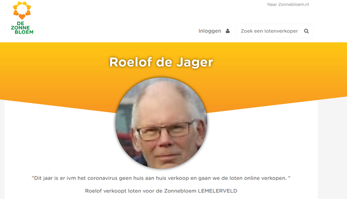Zonnebloemloten 2020 afd Lemelerveld - Foto: Eigen geleverde foto