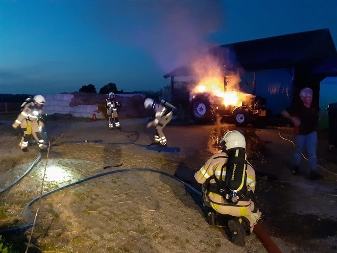 Update met foto’s Brand bij Rika - Foto: Niels Jansen