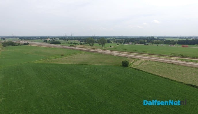 Drone foto’s Project Vechtdalverbinding - Foto: Johan Bokma