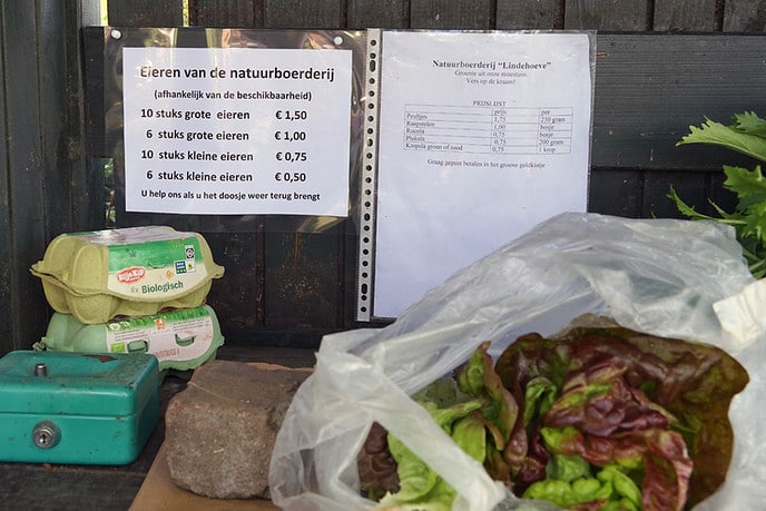 Lindehoeve heeft weer seizoensproducten - Foto: Paul Scholten