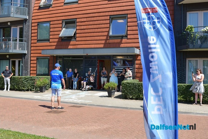 PEC Zwolle truck on tour vanmiddag bij Philadelphia in Dalfsen - Foto: Johan Bokma