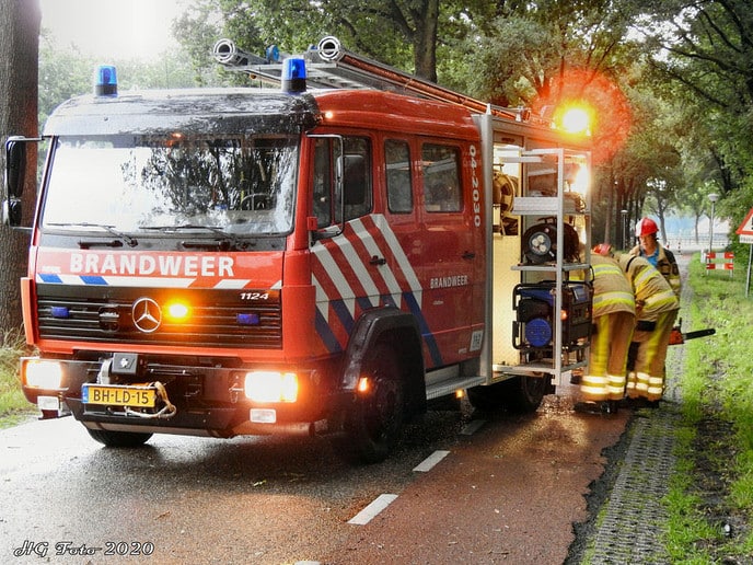 Stormschade Welsummerweg.