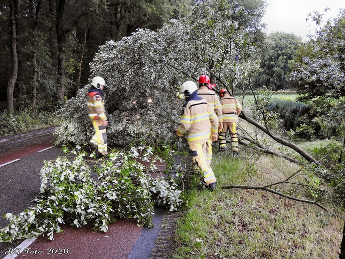 Stormschade Welsummerweg.