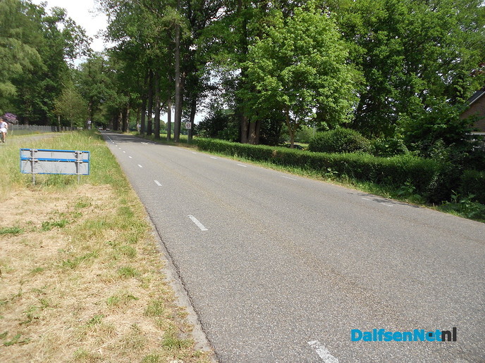 Aanpassing borden bij kasteel Rechteren