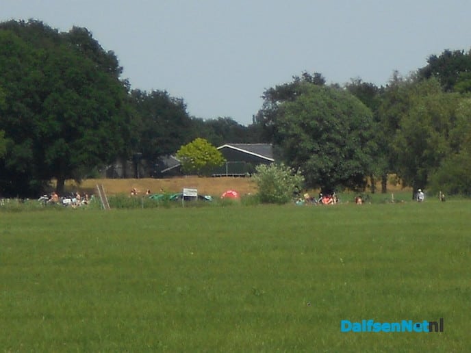 Ook vandaag weer een gezellige drukte aan het water