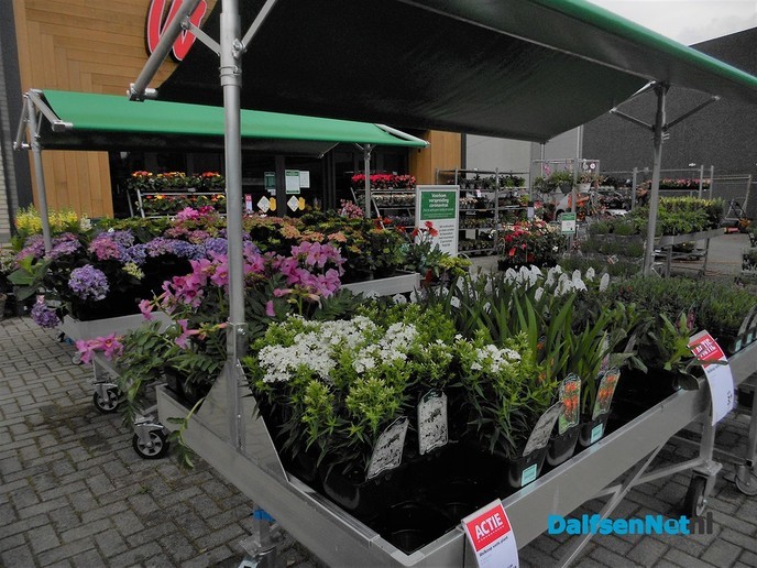 Als ze me missen ben ik bloemen aan het bewateren