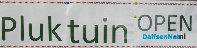 De pluktuin is open