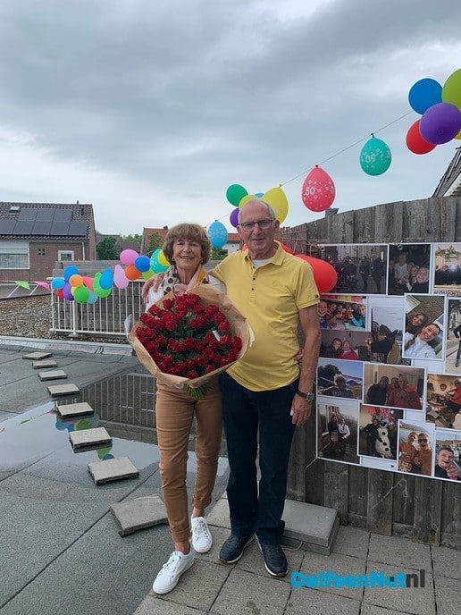 Johan en Jennie Ruiters- van der Hulst 50 jaar getrouwd - Foto: Ingezonden foto