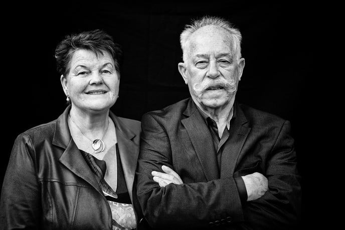 Anneke en Gerrit Hoekman 49 jaar getrouwd. - Foto: Ingezonden foto