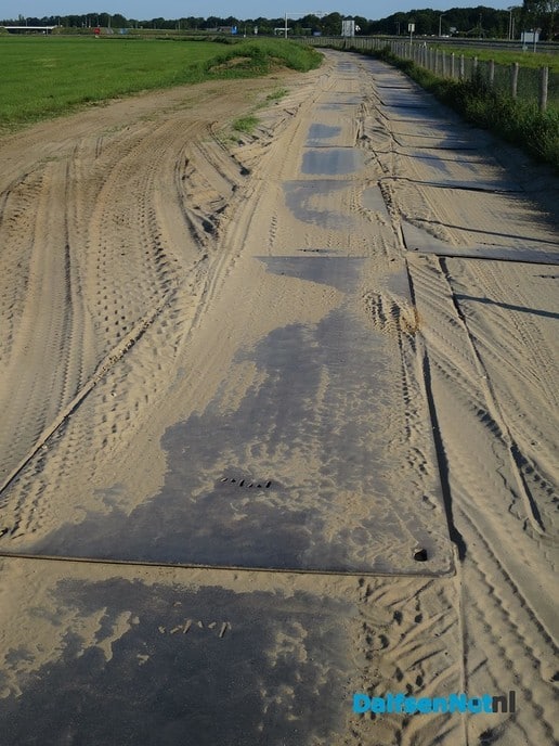 Marswetering, werkzaamheden tegen de droogte - Foto: Wim