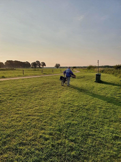 Vanmorgen weer gezwommen in de Vecht. - Foto: Ingezonden foto