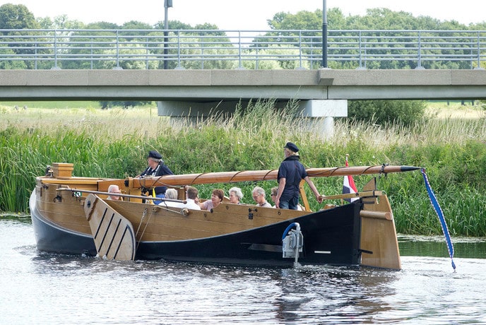 Attentie voor de Dalfser Vechtzomp, ook voor toeristen - Foto: Geert Bistervels