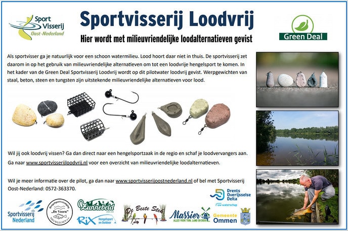 Campagne loodvrij vissen van start