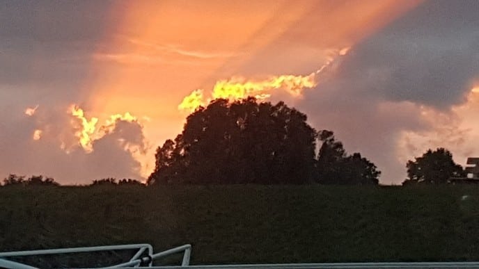 Zonsondergang in de haven - Foto: Ingezonden foto