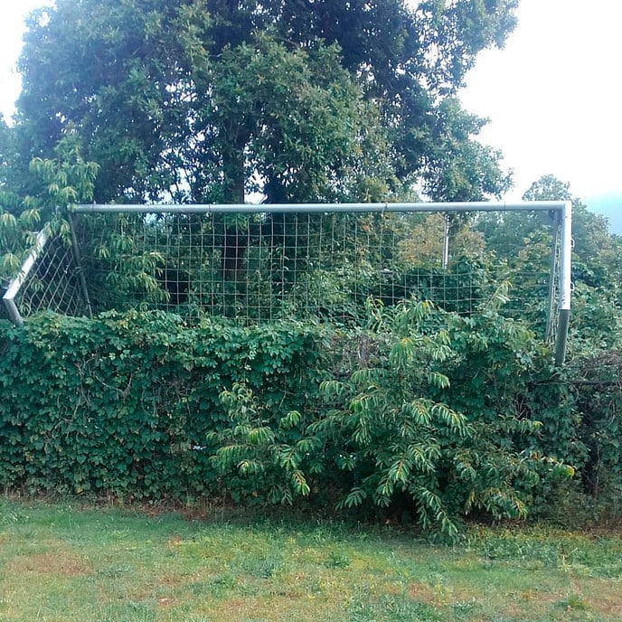 Troep en vernielingen op sportpark Gerner - Foto: Paul Scholten