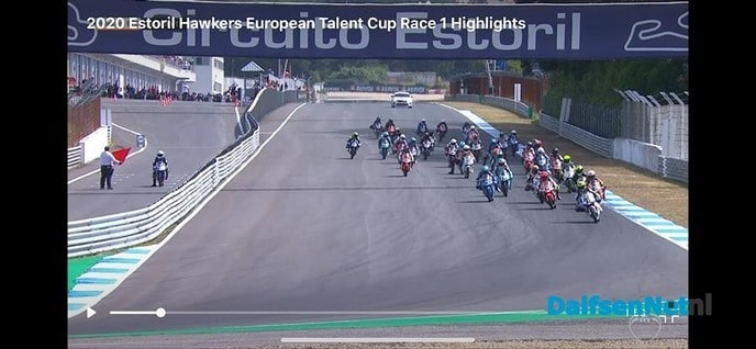 Moto3 coureur Justin Fokkert pakt punten in Portugal - Foto: Ingezonden foto