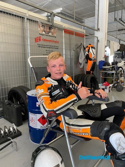 Moto3 coureur Justin Fokkert pakt punten in Portugal - Foto: Ingezonden foto