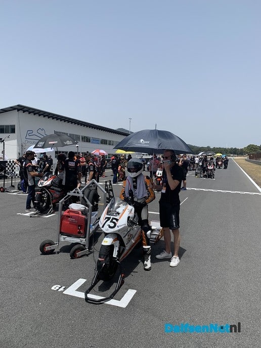 Moto3 coureur Justin Fokkert pakt punten in Portugal - Foto: Ingezonden foto