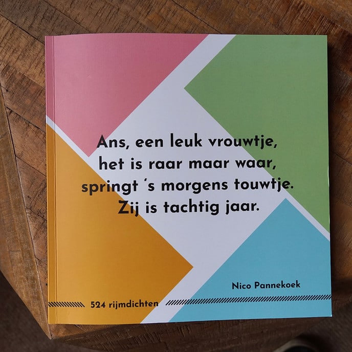 Nico Pannekoek heeft Rijmenboek gemaakt - Foto: Paul Scholten