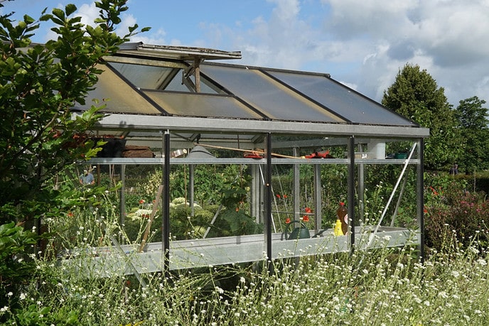 In de moestuin van de de Natuurboerderij - Foto: Paul Scholten