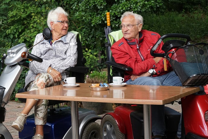 Eindelijk met de “club” naar buiten - Foto: Paul Scholten