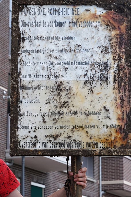 “Monstervangsten”” bij Vechtkade - Foto: Paul Scholten