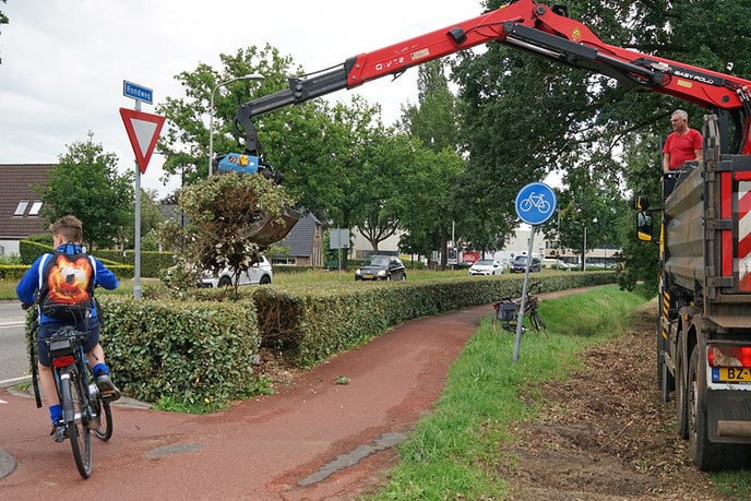 Werkzaamheden Rotonde - Foto: Paul Scholten